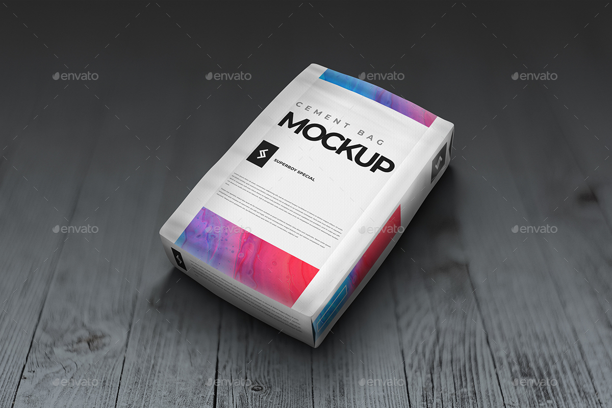 5874+ Cement Bag Mockup Free Packaging Mockups PSD